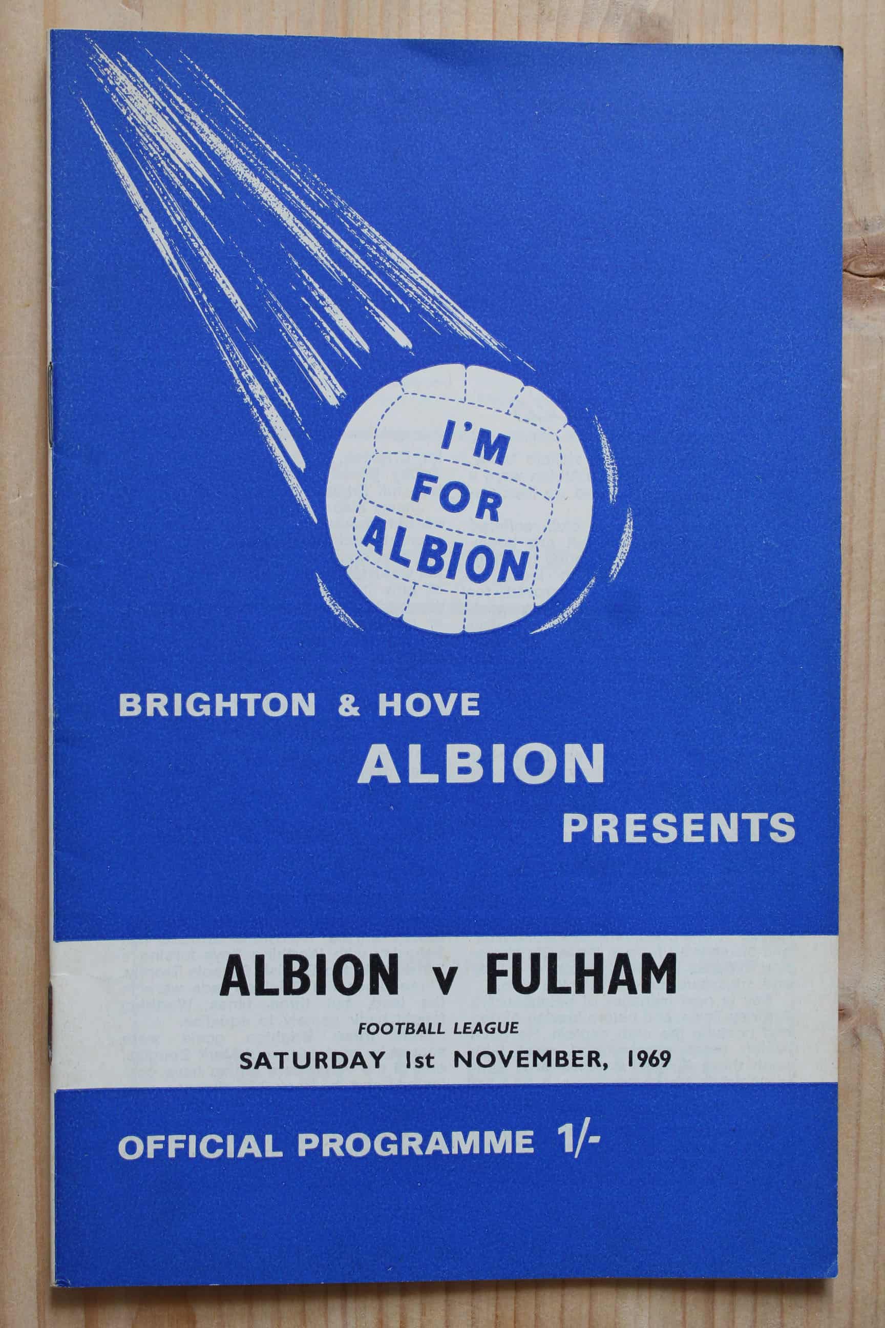 Brighton & Hove Albion FC v Fulham FC